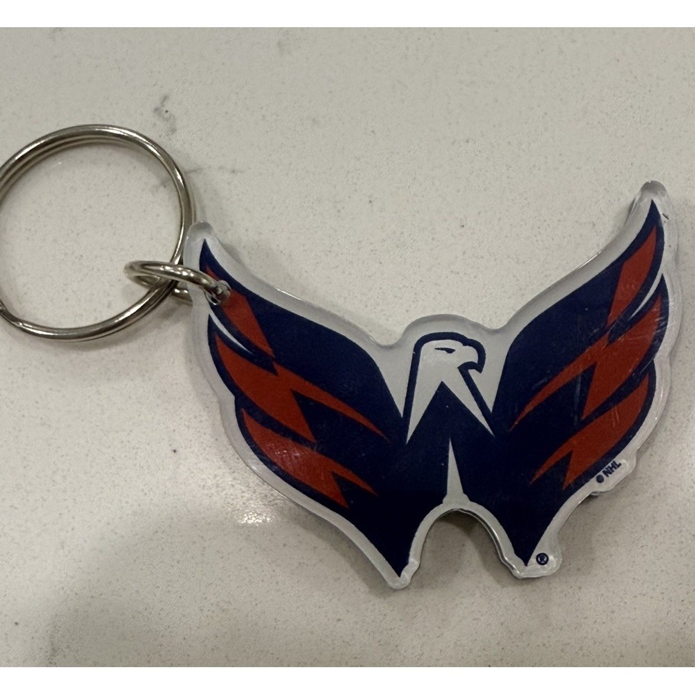 WinCraft Washington Capitals Premium Acrylic Core Key Ring